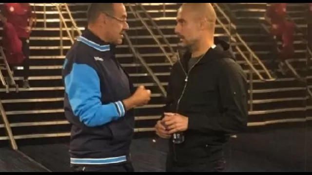 Sarri e Guardiola confronto Gazzetta dello Sport