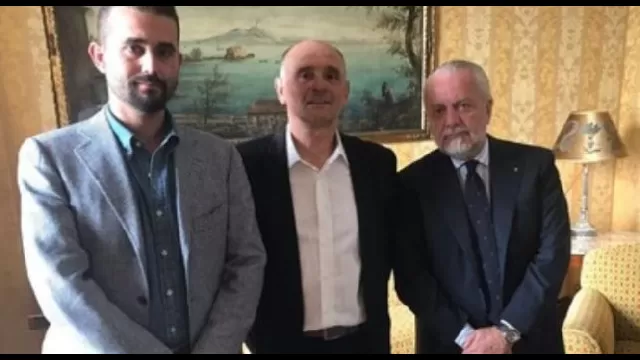 Loris Beoni nuovo allenatore Primavera Napoli con Aurelio De Laurentiis