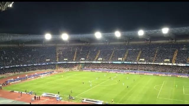 Stadio San Paolo in Napoli-Real Madrid