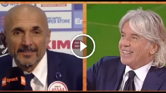 Ivan Zazzaroni Luciano Spalletti Napoli-Inter 0-0