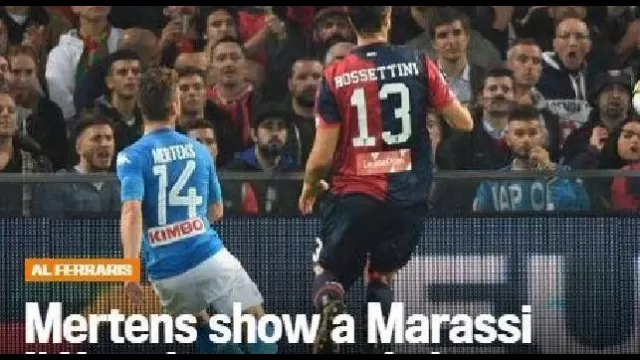 Il commento della rosea su Genoa-Napoli