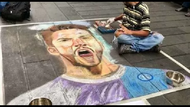 L'opera street su Mertens di Mohamed