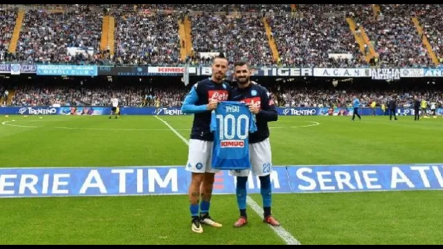 Hysaj in azione contro il Genoa