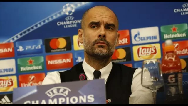 Pep Guardiola, allenatore del Manchester City