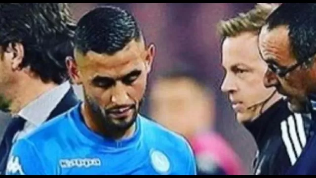 Ghoulam lascia il campo contro il City