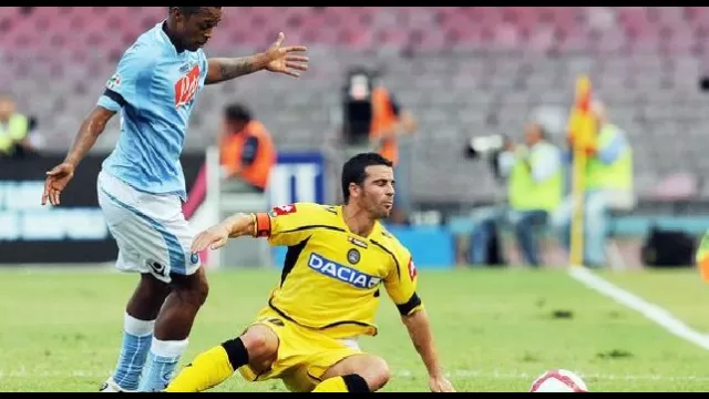 Santacroce col Napoli contro l'Udinese