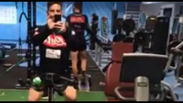 Mertens e Tonelli in palestra