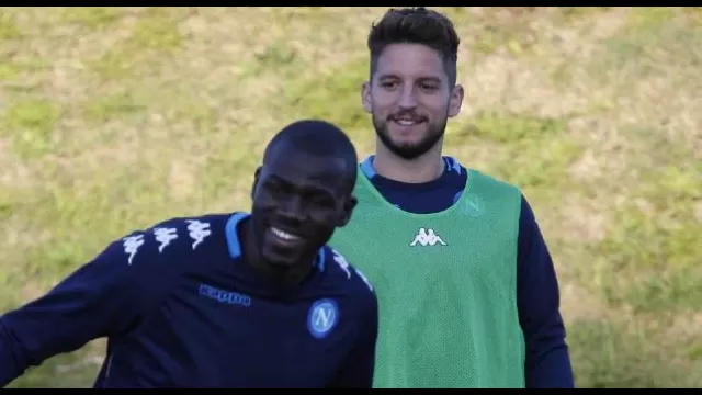 Mertens a Castel Volturno con Koulibaly