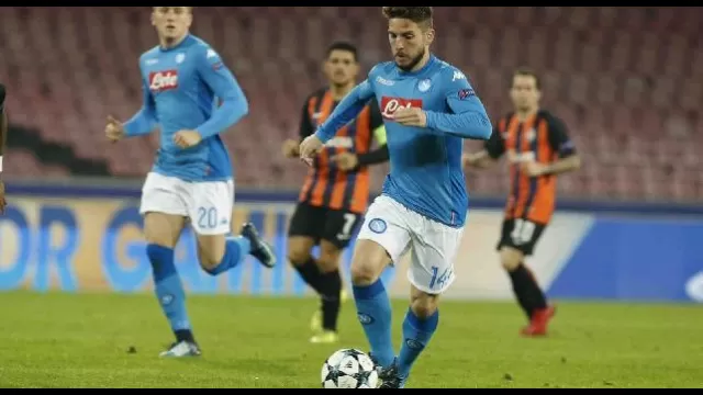 Dries Mertens &egrave; un calciatore belga, ala o attaccante del Napoli e della nazionale belga