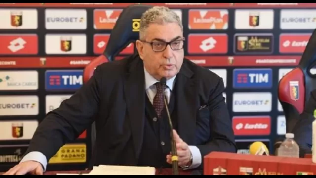 Giorgio Perinetti, direttore del Genoa