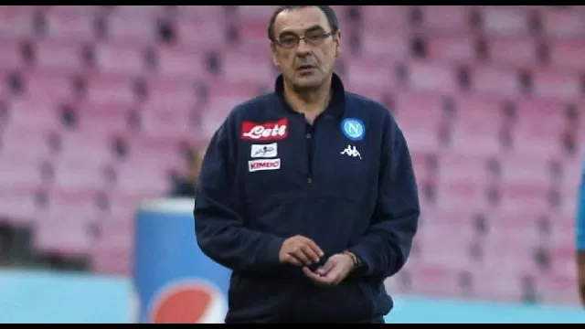 Maurizio Sarri, allenatore del Napoli