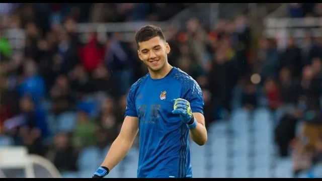 Geronimo Rulli, portiere argentino della Real Sociedad