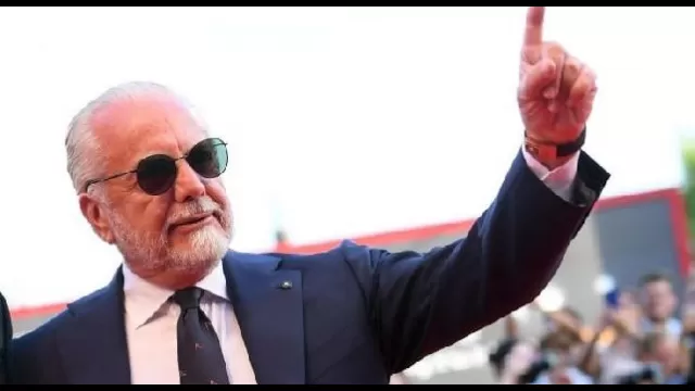 Aurelio De Laurentiis, presidente del Napoli