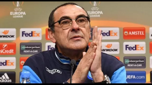 Maurizio Sarri, allenatore del Napoli