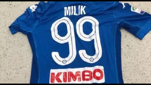 Florenzi con la maglia di Milik
