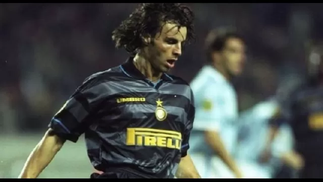 Colonnese in azione con la maglia dell'Inter