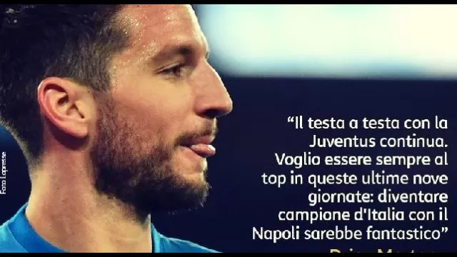 Mertens, attaccante del Napoli