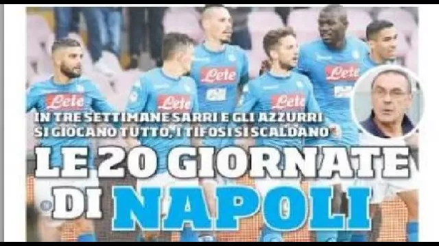 La prima pagina del Corriere dello Sport