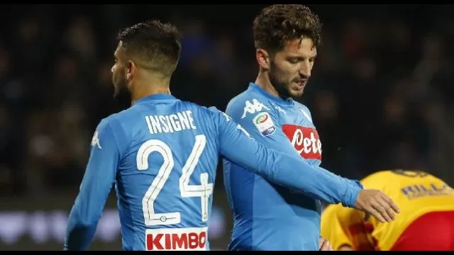 Lorenzo Insigne e Dries Mertens con la SSC Napoli