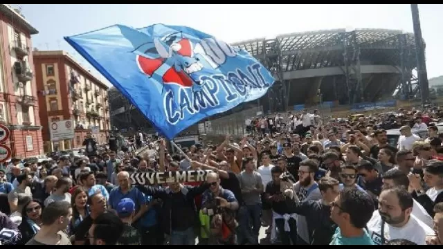 I tifosi del Napoli al San Paolo