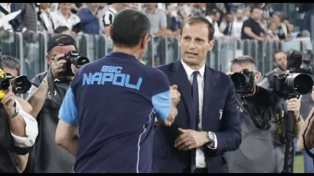 Max Allegri e Maurizio Sarri