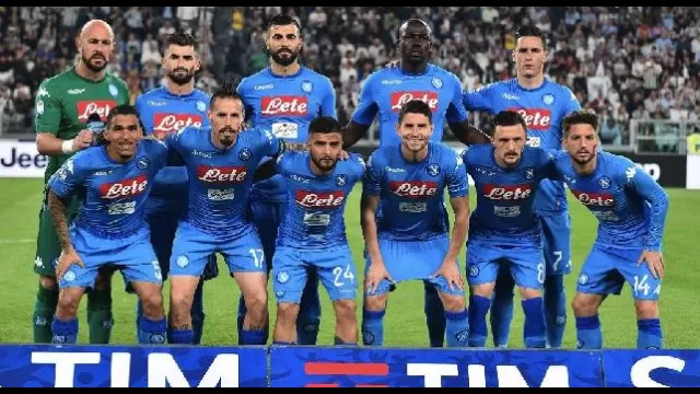 Napoli schierato in Juventus - Napoli, Serie A