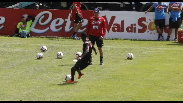Amadou Diawara e Carlo Ancelotti