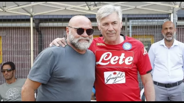 Serse Cosmi e Carlo Ancelotti a Dimaro-Folgarida