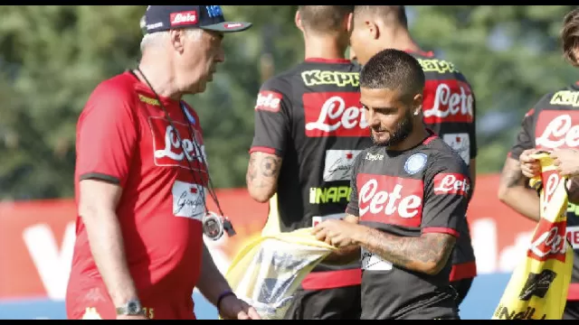Ancelotti e Insigne