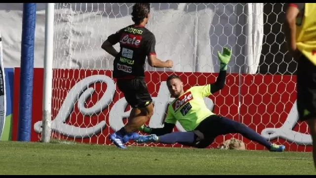 Nikita Contini e Roberto Inglese in ritiro a Dimaro - Folgarida
