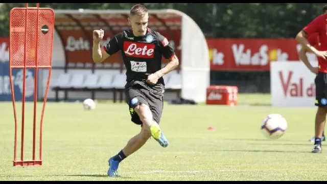 Marko Rog, centrocampista croato del Napoli