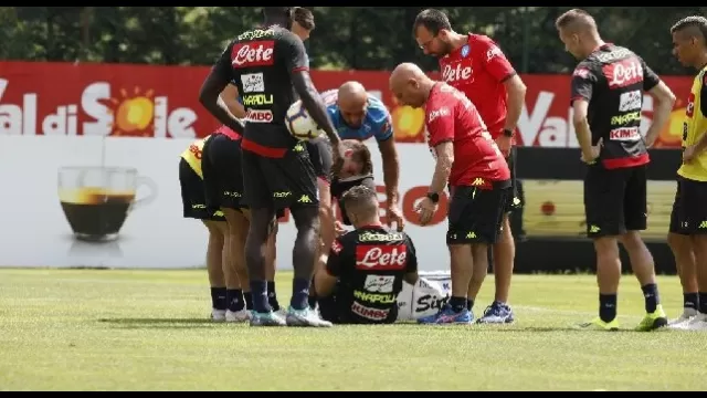 Infortunio Piotr Zielinski