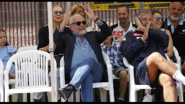 Aurelio De Laurentiis, presidente del Napoli