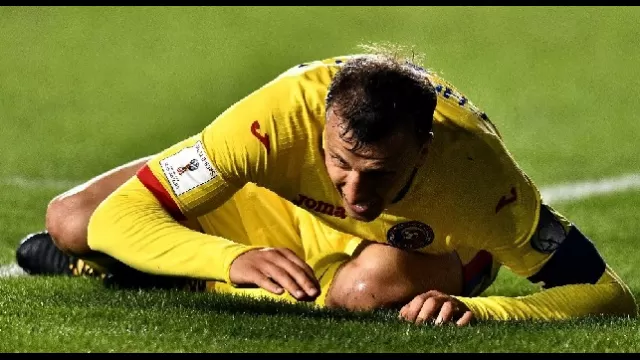 Vlad Chiriches infortunato in Romania-Montenegro
