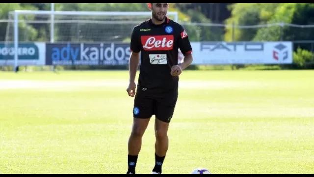 Faouzi Ghoulam a Castel Volturno