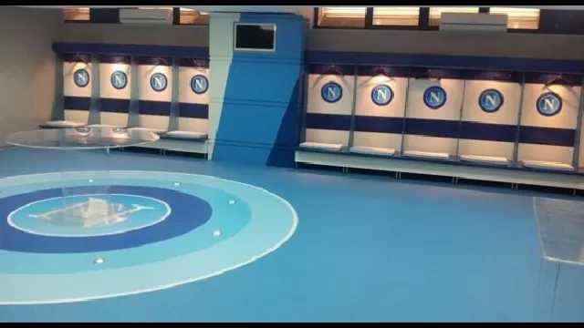Spogliatoio SSC Napoli
