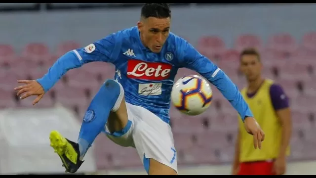 Jos&egrave; Maria Callejon, attaccante della SSC Napoli