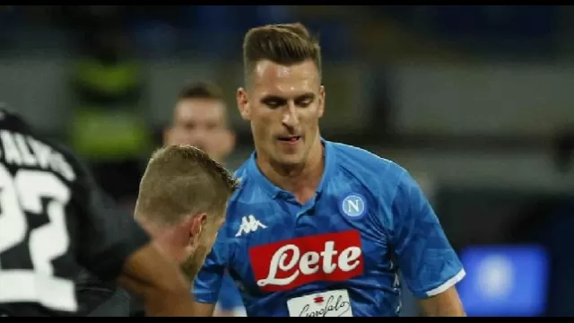 Arek Milik, attaccante del Napoli