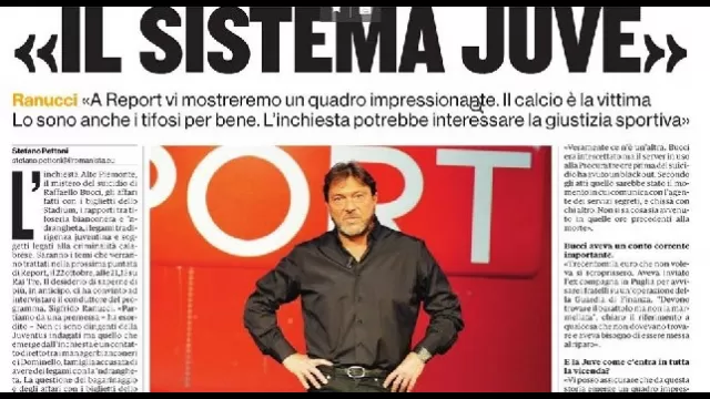 Inchiesta Report sulla Juventus