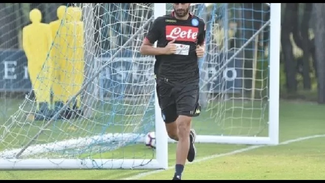 Sebastiano Luperto, allenamento differenziato