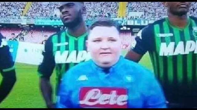 Alex tifoso del Napoli