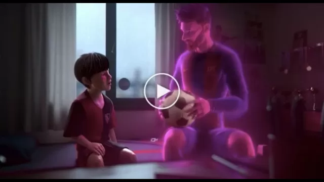 Lionel Messi nello spot di Gatorade