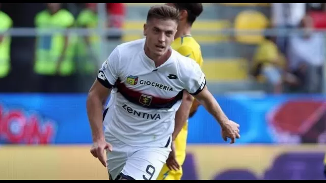 Piatek, attaccante del Genoa