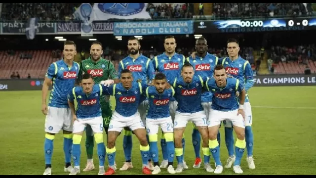 Formazione Napoli in Champions League