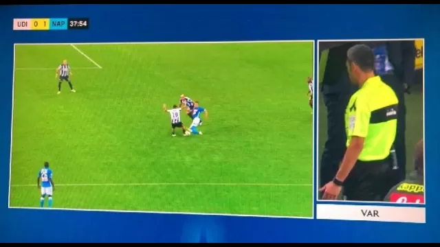 Moviola Udinese-Napoli, Milik