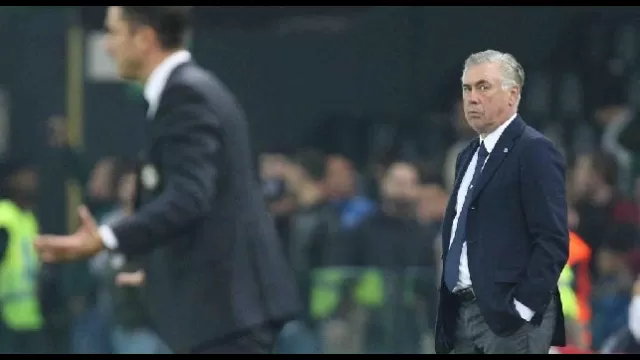 Carlo Ancelotti, allenatore del Napoli