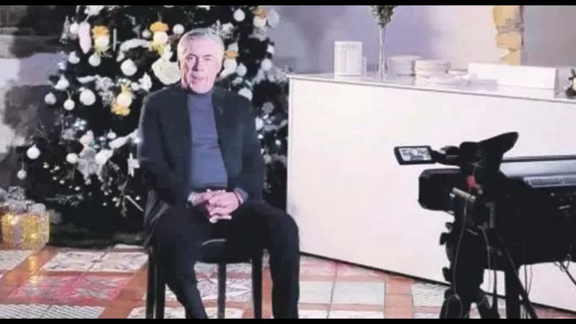 Carlo Ancelotti intervistato da Tiki Taka a Villa D'Angelo