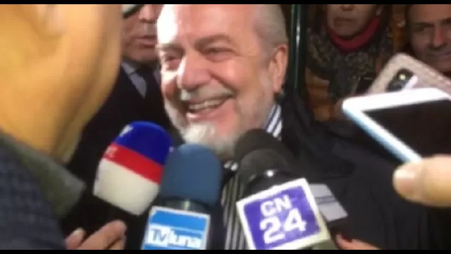 De Laurentiis, presidente del Napoli