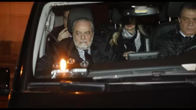Aurelio De Laurentiis, presidente del Napoli