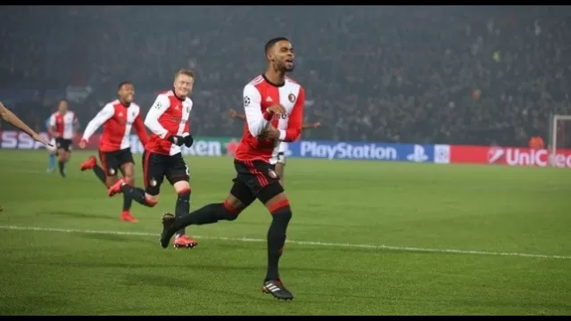 Jeremiah Isra&euml;l St. Juste Feyenoord-Napoli